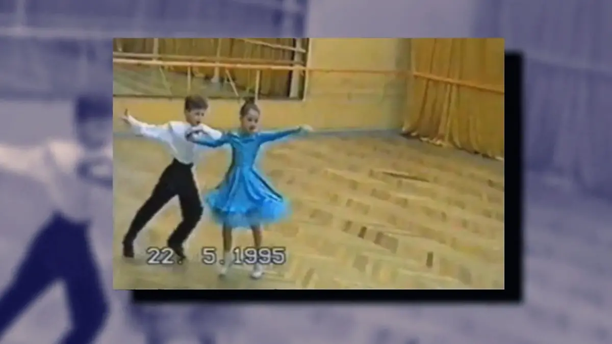 Früh übt sich, wer ein "Let's Dance"-Profi wird: Valentin Lusin macht schon im Alter von zarten acht Jahren eine Wahnsinnsfigur auf dem Tanzparkett.