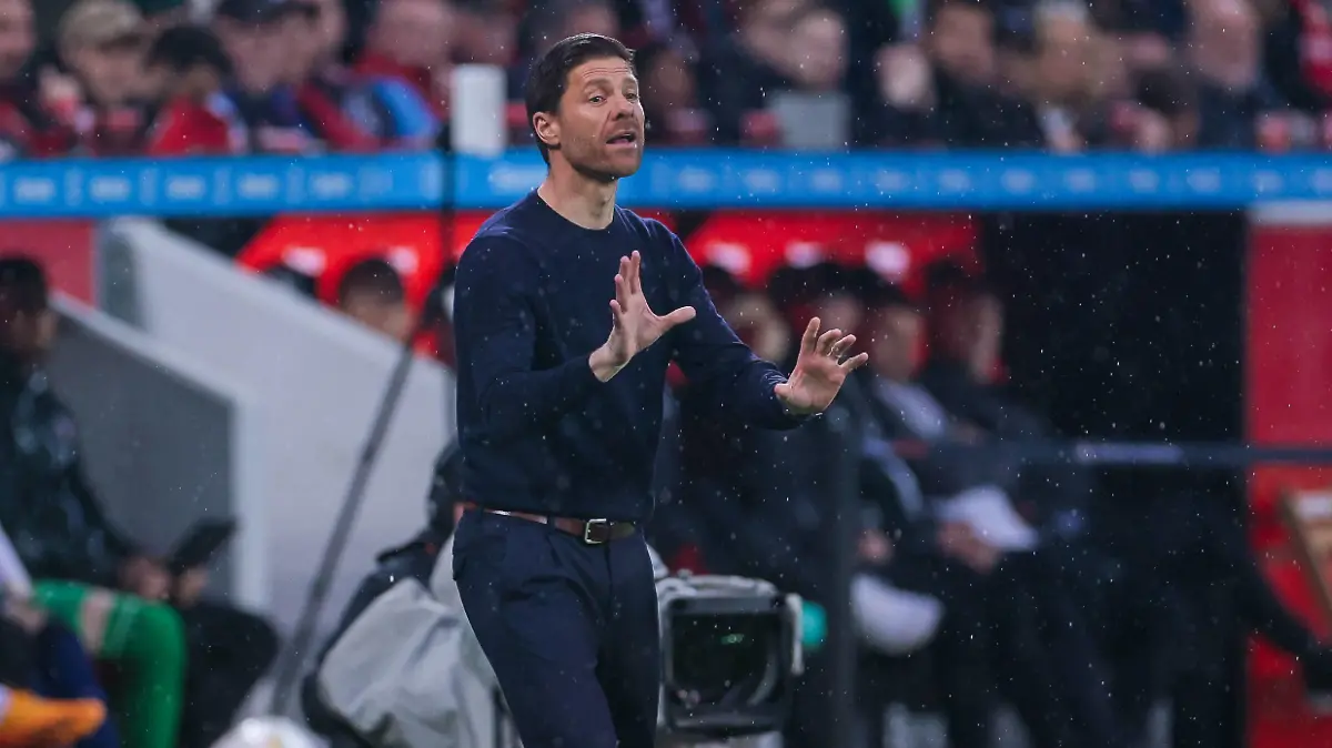 05.05.2023, Fussball, Saison 2022/2023, 1. Bundesliga, 31. Spieltag, Bayer 04 Leverkusen - 1. FC Köln, Cheftrainer Xabi Alonso Bayer 04 Leverkusen, Leverkusen BayArena NRW Deutschland xRHR-FOTO/DEx *** 05 05 2023, football, season 2022 2023, 1 Bundesliga, 31 matchday, Bayer 04 Leverkusen 1 FC Köln, head coach Xabi Alonso Bayer 04 Leverkusen , Leverkusen BayArena NRW Germany xRHR PHOTO DEx Copyright: DennisxEwert/RHR-FOTOx RHR-FOTO/DE