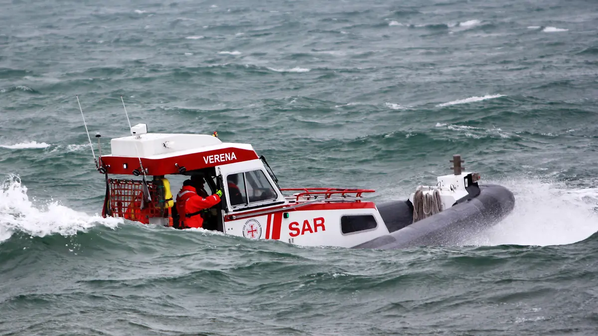 Einsatz der Seenotretter vor Helgoland