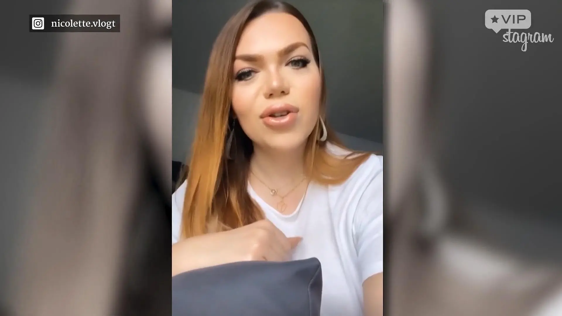 Talk bei VIPstagram: Mademoiselle Nicolette über Stalker Mademoiselle Nicolette: Irre Stalker