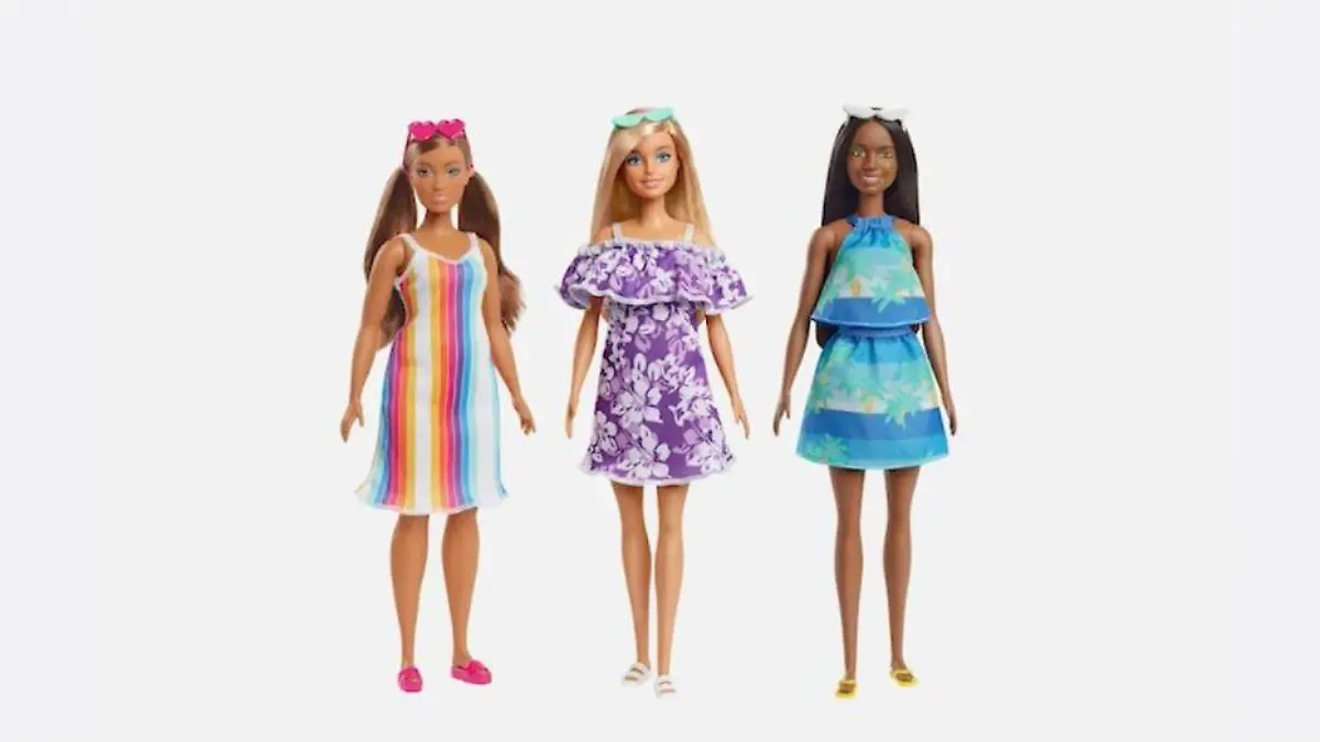 Drei Barbies