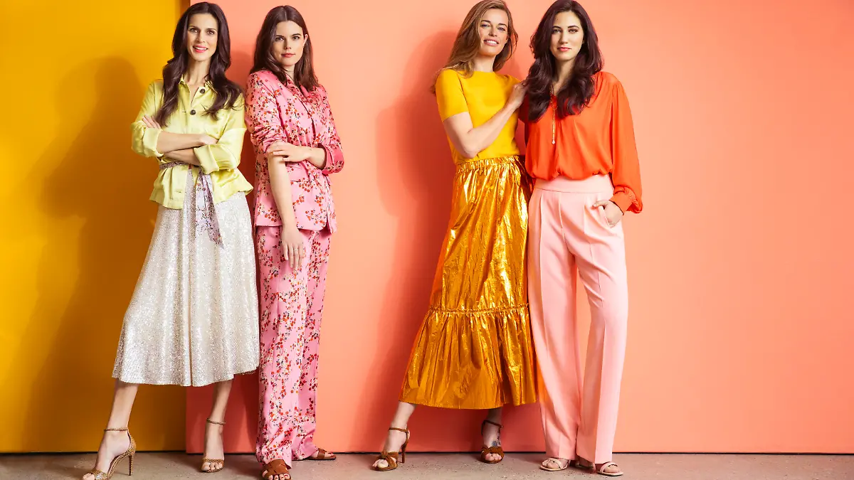 Unsere vier RTL Nord-Moderatorinnen Susanne Böhm, Sabrina Ilski, Linda Mürtz und Jasmin Wiegand beim Umstyling für die Zeitschrift Brigitte.