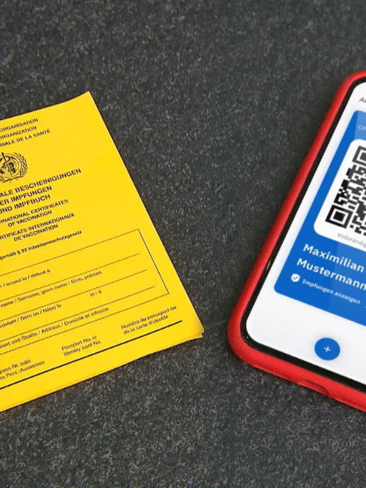 Bild zu: "Impfpass in App"