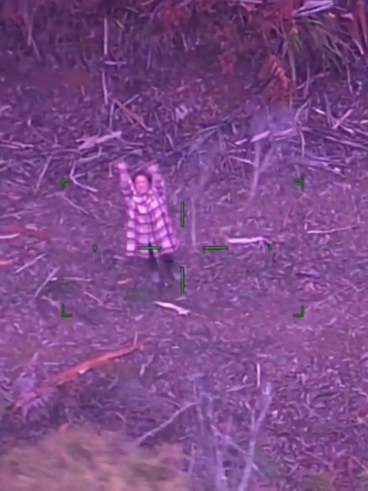 Lillian wurde im Busch gesucht und gefunden.