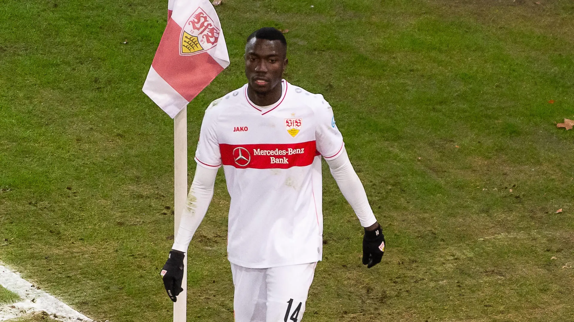 Silas Wamangituka VfB Stuttgart 14, VfB Stuttgart vs. TSG 1899 Hoffenheim, Fussball, Herren, 1.Bundesliga, 25. Spieltag, Saison 20/21, GER, 14.03.2021, DFL REGULATIONS PROHIBIT ANY USE OF PHOTOGRAPHS AS IMAGE SEQUENCES AND/OR QUASI-VIDEO, VfB Stuttgart vs. TSG 1899 Hoffenheim, Fussball, Herren, 1.Bundesliga, 25. Spieltag, Saison 20/21, GER, 14.03.2021 Stuttgart *** Silas Wamangituka VfB Stuttgart 14 , VfB Stuttgart vs TSG 1899 Hoffenheim, Football, Men, 1 Bundesliga, 25 Matchday, Season 20 21, GER, 14 03 2021, DFL REGULATES PROHIBIT ANY USE OF PHOTOGRAPHS AS IMAGE SEQUENCES AND OR QUASI VIDEO, VfB Stuttgart vs TSG 1899 Hoffenheim, Football, Men, 1 Bundesliga, 25 Matchday, Season 20 21, GER, 14 03 2021 Stuttgart Copyright: xWolfgangxFrank/Eibner-Pressefotox EP_EER