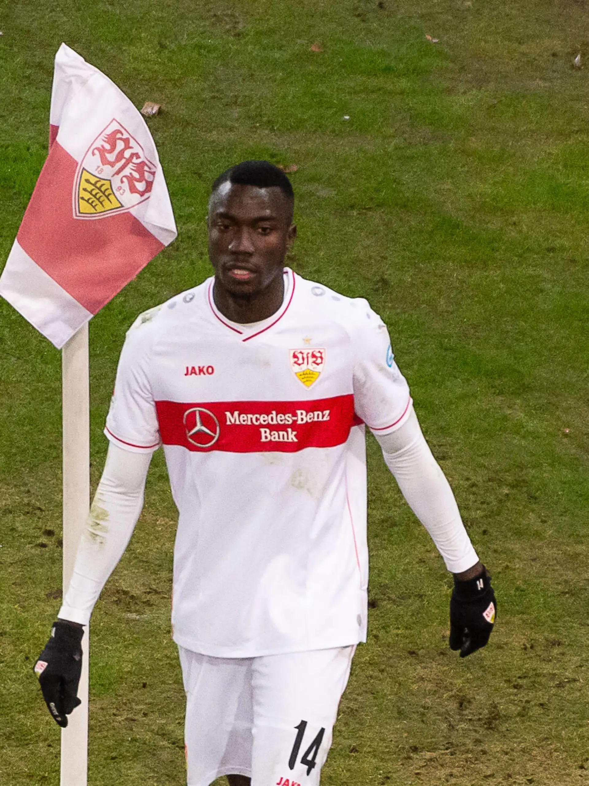Silas Wamangituka VfB Stuttgart 14, VfB Stuttgart vs. TSG 1899 Hoffenheim, Fussball, Herren, 1.Bundesliga, 25. Spieltag, Saison 20/21, GER, 14.03.2021, DFL REGULATIONS PROHIBIT ANY USE OF PHOTOGRAPHS AS IMAGE SEQUENCES AND/OR QUASI-VIDEO, VfB Stuttgart vs. TSG 1899 Hoffenheim, Fussball, Herren, 1.Bundesliga, 25. Spieltag, Saison 20/21, GER, 14.03.2021 Stuttgart *** Silas Wamangituka VfB Stuttgart 14 , VfB Stuttgart vs TSG 1899 Hoffenheim, Football, Men, 1 Bundesliga, 25 Matchday, Season 20 21, GER, 14 03 2021, DFL REGULATES PROHIBIT ANY USE OF PHOTOGRAPHS AS IMAGE SEQUENCES AND OR QUASI VIDEO, VfB Stuttgart vs TSG 1899 Hoffenheim, Football, Men, 1 Bundesliga, 25 Matchday, Season 20 21, GER, 14 03 2021 Stuttgart Copyright: xWolfgangxFrank/Eibner-Pressefotox EP_EER 
