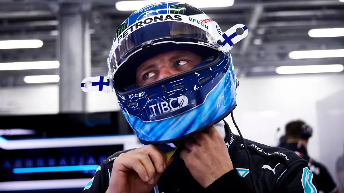 Formula 1 2021: Azerbaijan GP BAKU CITY CIRCUIT, AZERBAIJAN - JUNE 05: Valtteri Bottas, Mercedes during the Azerbaijan GP at Baku City Circuit on Saturday June 05, 2021 in Baku, Azerbaijan. Photo by Steve Etherington / LAT Images Images PUBLICATIONxINxGERxSUIxAUTxHUNxONLY GP2106_105528SNE32440 