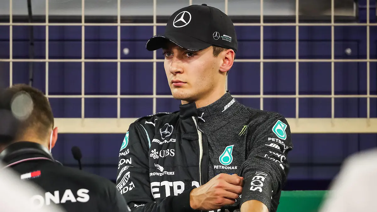  RUSSELL George gbr, Mercedes AMG F1 GP W11 Hybrid EQ Power, portrait during the Formula 1 Rolex Sakhir Grand Prix 2020, from December 4 to 6, 2020 on the Bahrain International Circuit, in Sakhir, Bahrain - FORMULE 1 : Grand Prix de Sakhir - 06/12/20202 DPPI/PANORAMIC PUBLICATIONxNOTxINxFRAxITAxBEL 00120035_AV2_5294