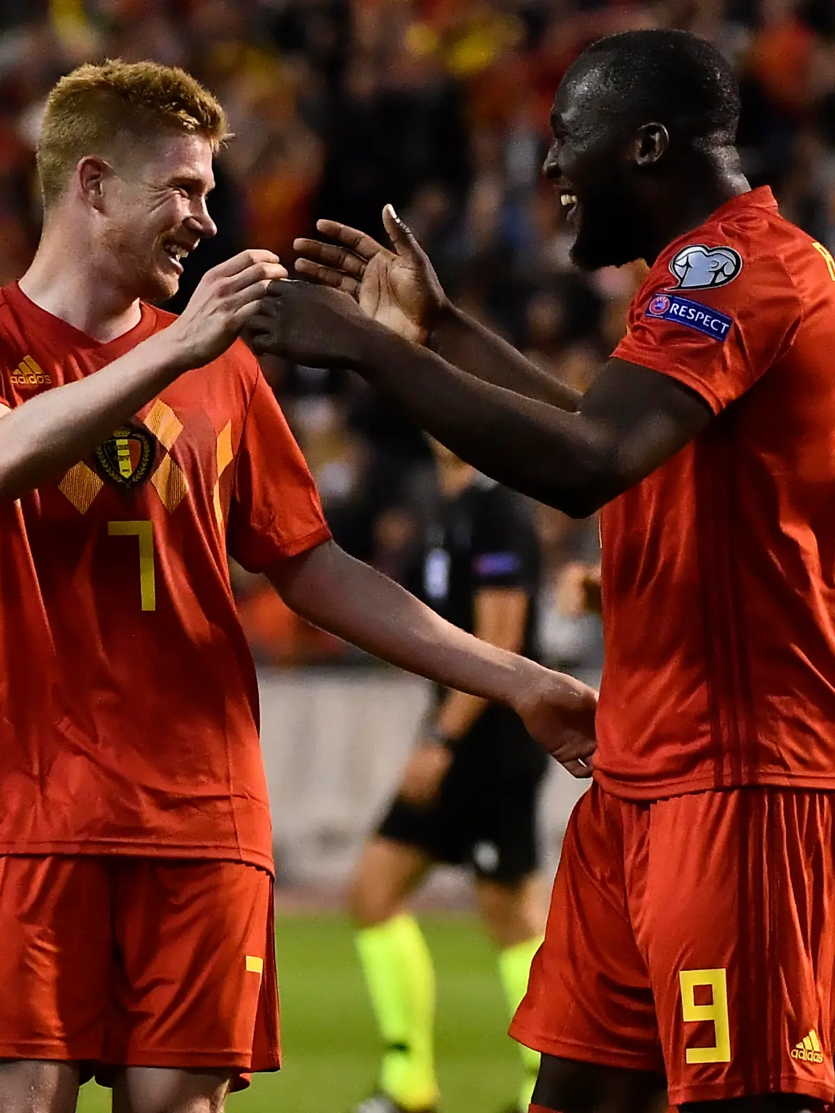 Kevin De Bruyne und Romelu Lukaku