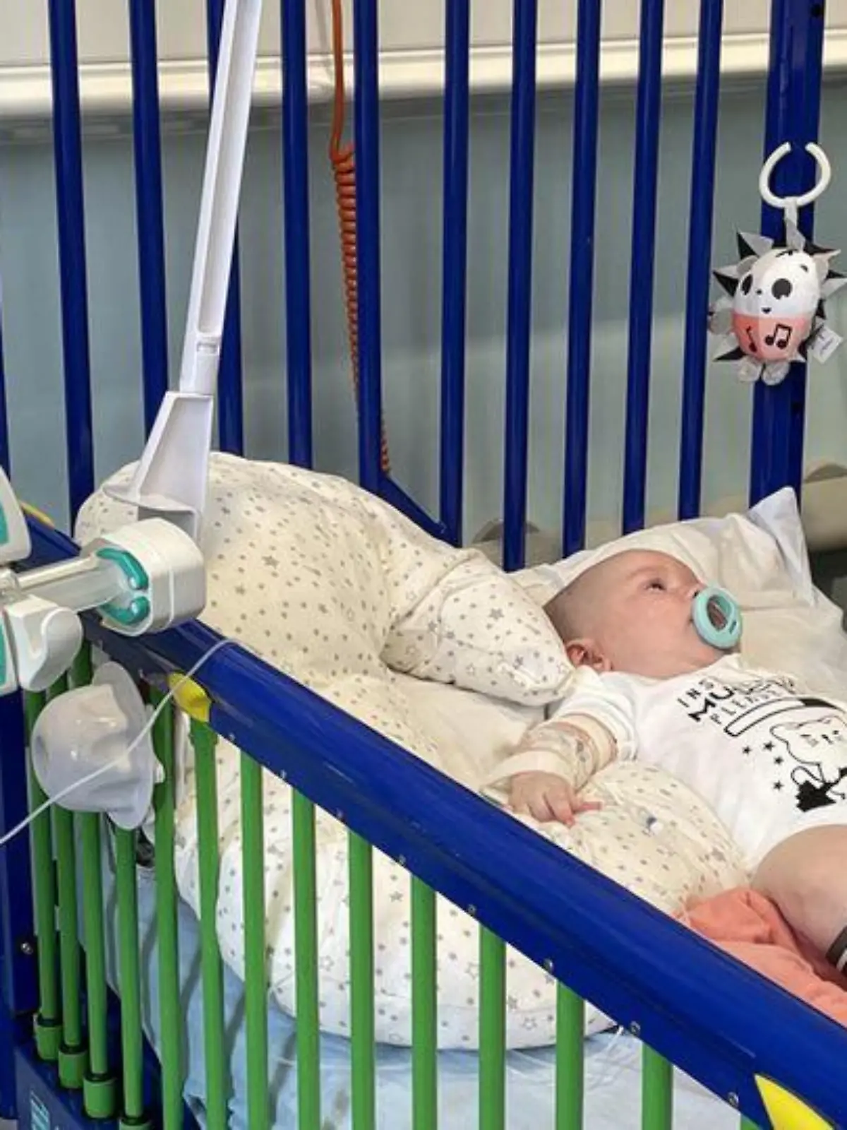 Der fünf Monate alte Arthur Morgan erhielt Ende Mai die rettende Zolgensma-Infusion.