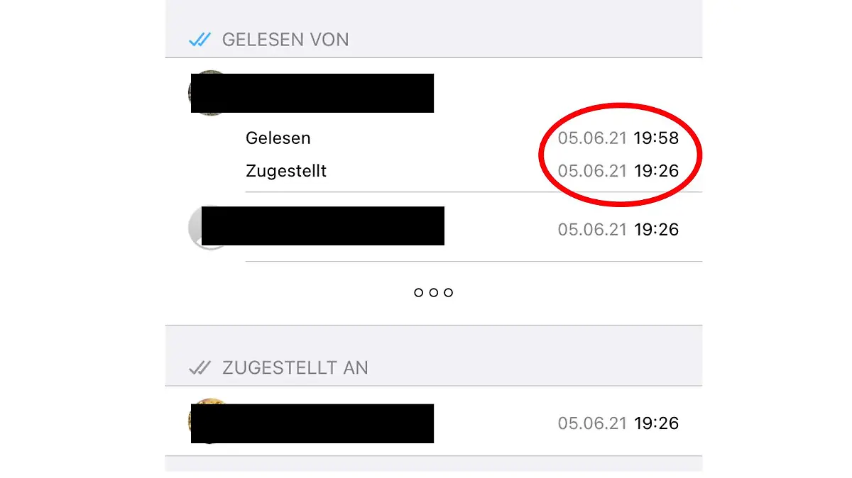 Neue Funktion in Gruppenchats.