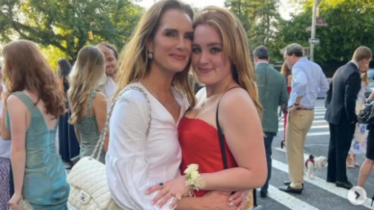 Brooke Shields: Stolze Mama