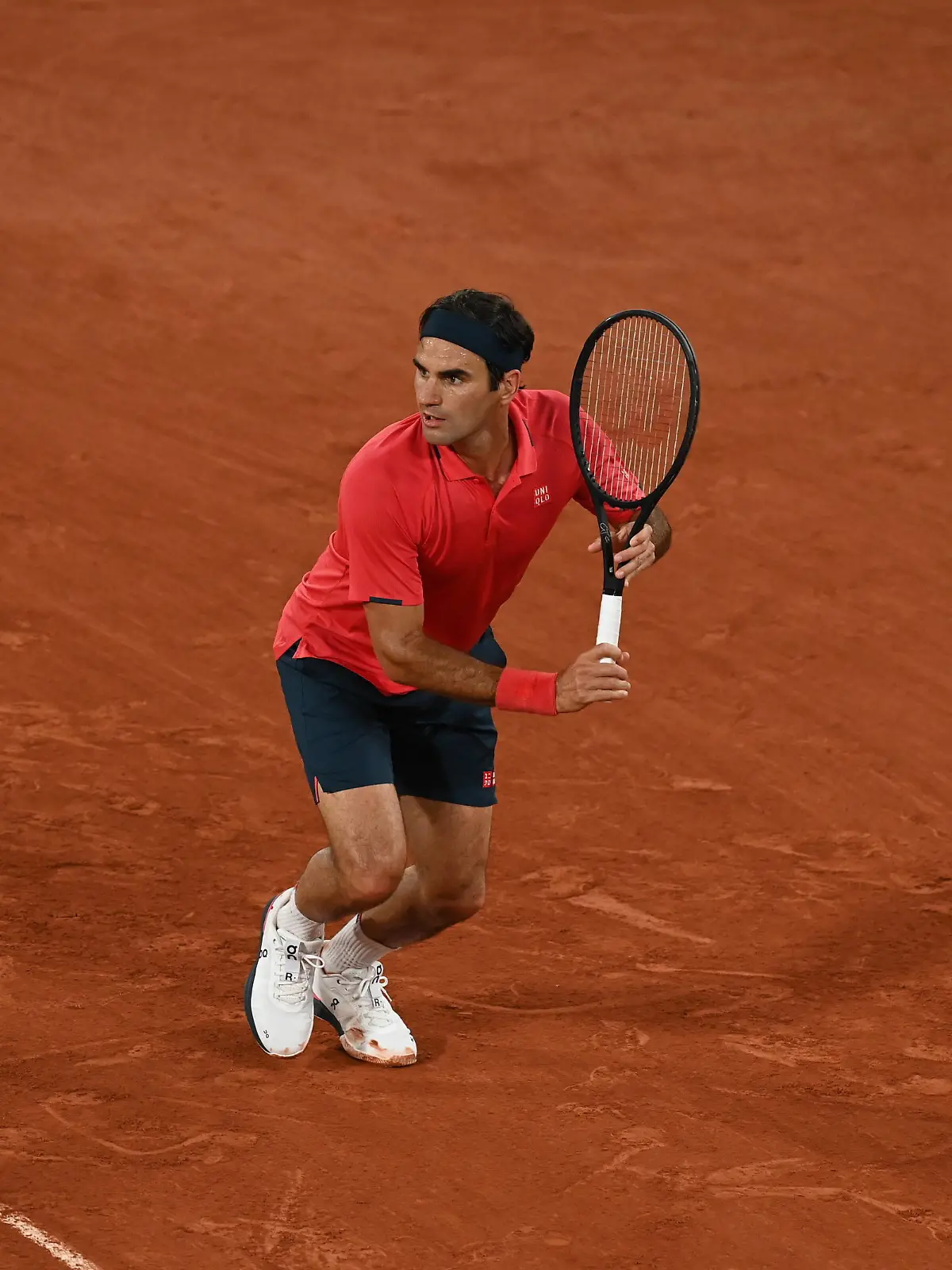 Tennis : Roland Garros 2021 - France - Roger Federer - Suisse Tennis : Roland Garros 2021 - France - 05/06/2021 chryslenecaillaud/Panoramic PUBLICATIONxNOTxINxFRAxITAxBEL 