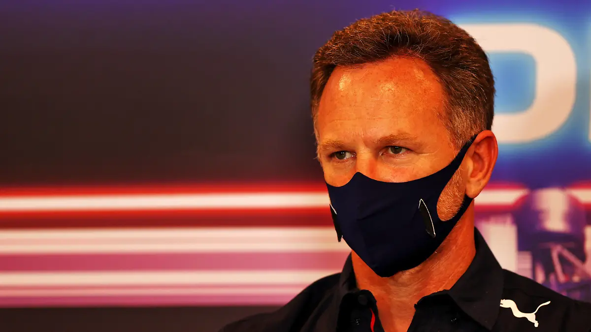 F1 Grand Prix of Monaco Christian Horner GBR, Red Bull Racing, F1 Grand Prix of Monaco at Circuit de Monaco on May 20, 2021 in Monte-Carlo, Monaco. Photo by xpbimages.com/XPB Images/FIA Pool via HOCH ZWEI Monte-Carlo Monaco Poolfoto HOCH ZWEI/Pool/XPB Images ,EDITORIAL USE ONLY
