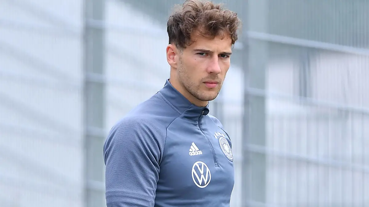 Trainingslager deutsche Fußball-Nationalmannschaft am 04.06.2021 in Seefeld Leon Goretzka Deutschland *** German national football team training camp on 04 06 2021 in Seefeld Leon Goretzka Germany xHDx
