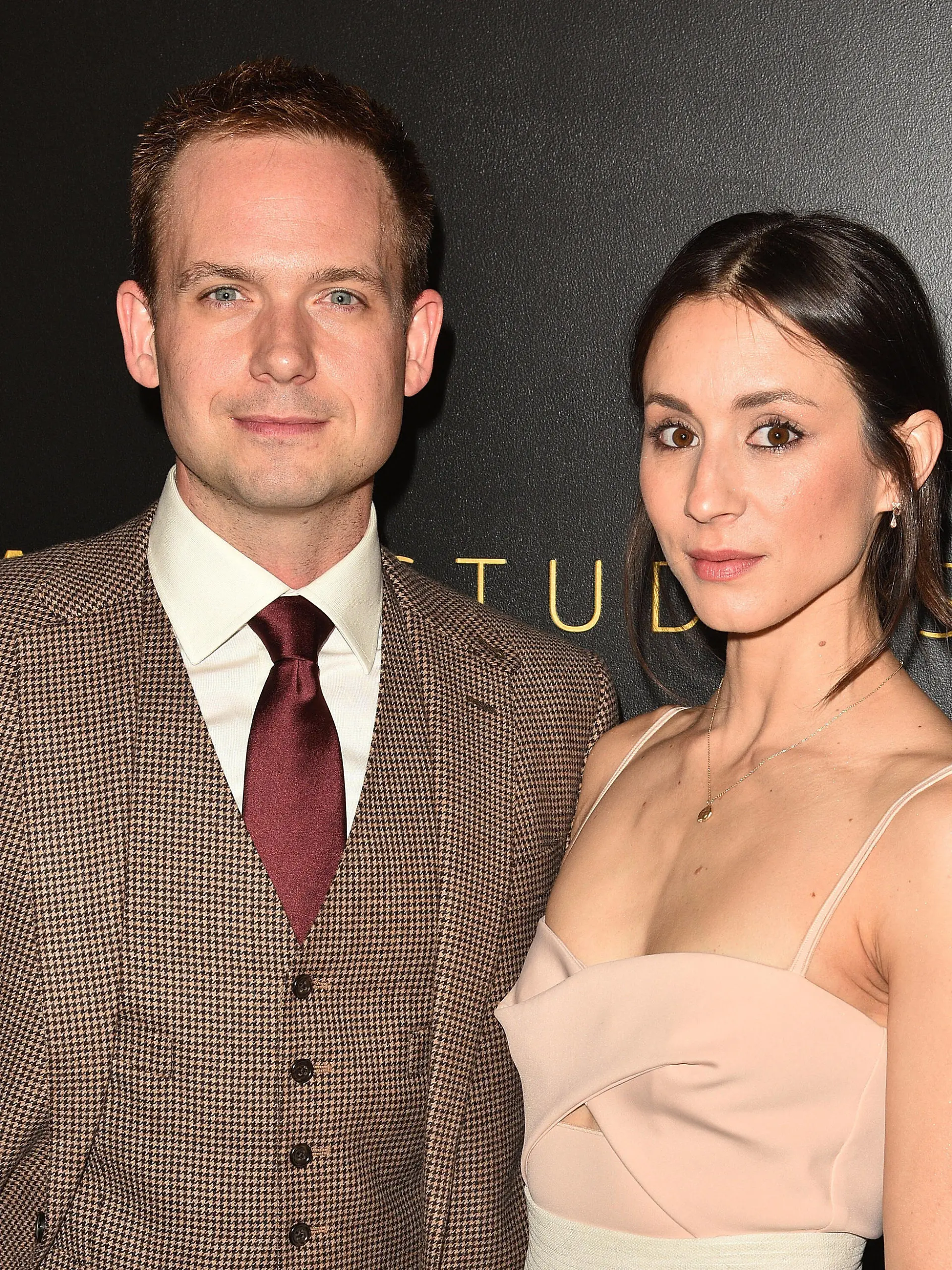 BEVERLY HILLS, CALIFORNIA - JANUARY 05: Patrick J. Adams and Troian Bellisario attend the Amazon Studios Golden Globes After Party at The Beverly Hilton Hotel on January 05, 2020 in Beverly Hills, California. Photo: imageSPACE/MediaPunch PUBLICATIONxINxGERxSUIxAUTxONLY Copyright: ximageSPACEx