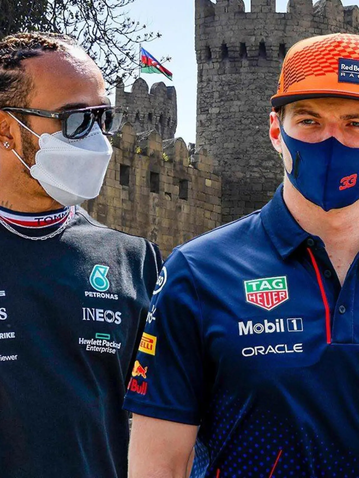 Der WM-Kampf zwischen Lewis Hamilton und Max Verstappen geht in Baku in die nächste Runde