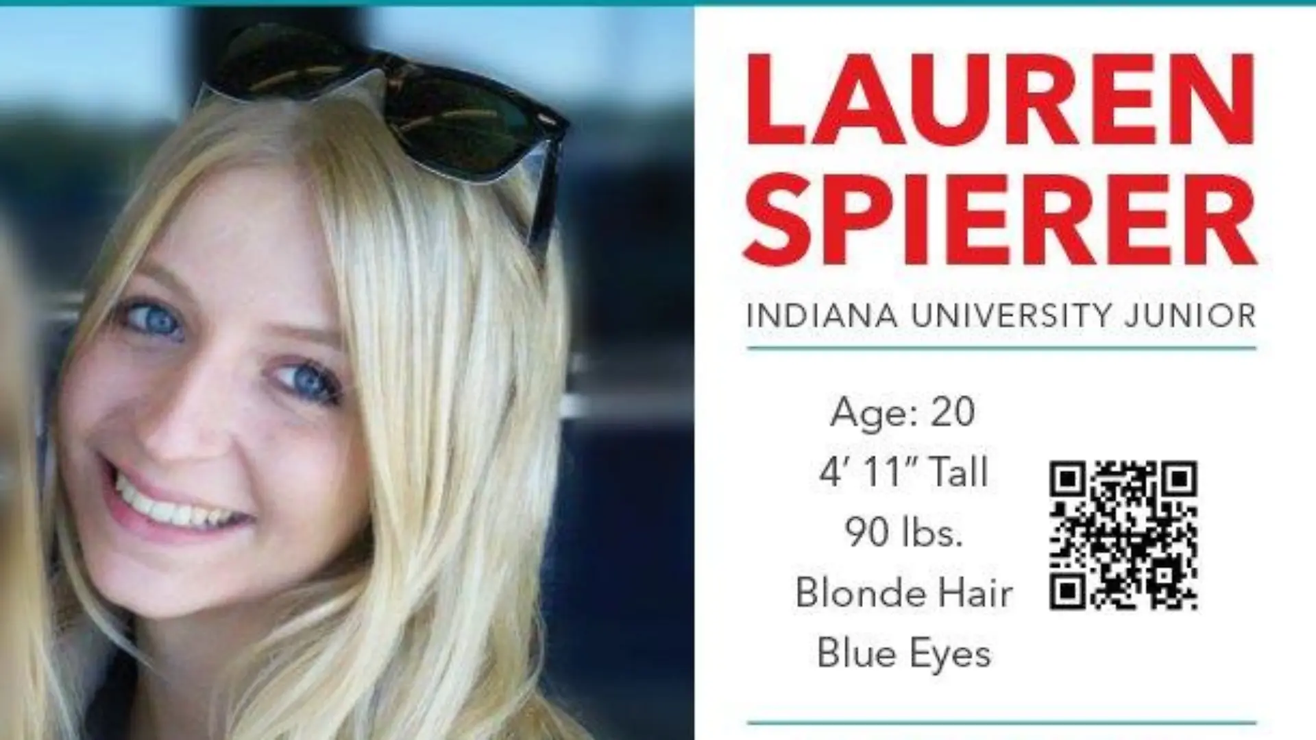 Die Studentin Lauren Spierer wird seit 10 Jahren vermisst, doch die Suche geht weiter.