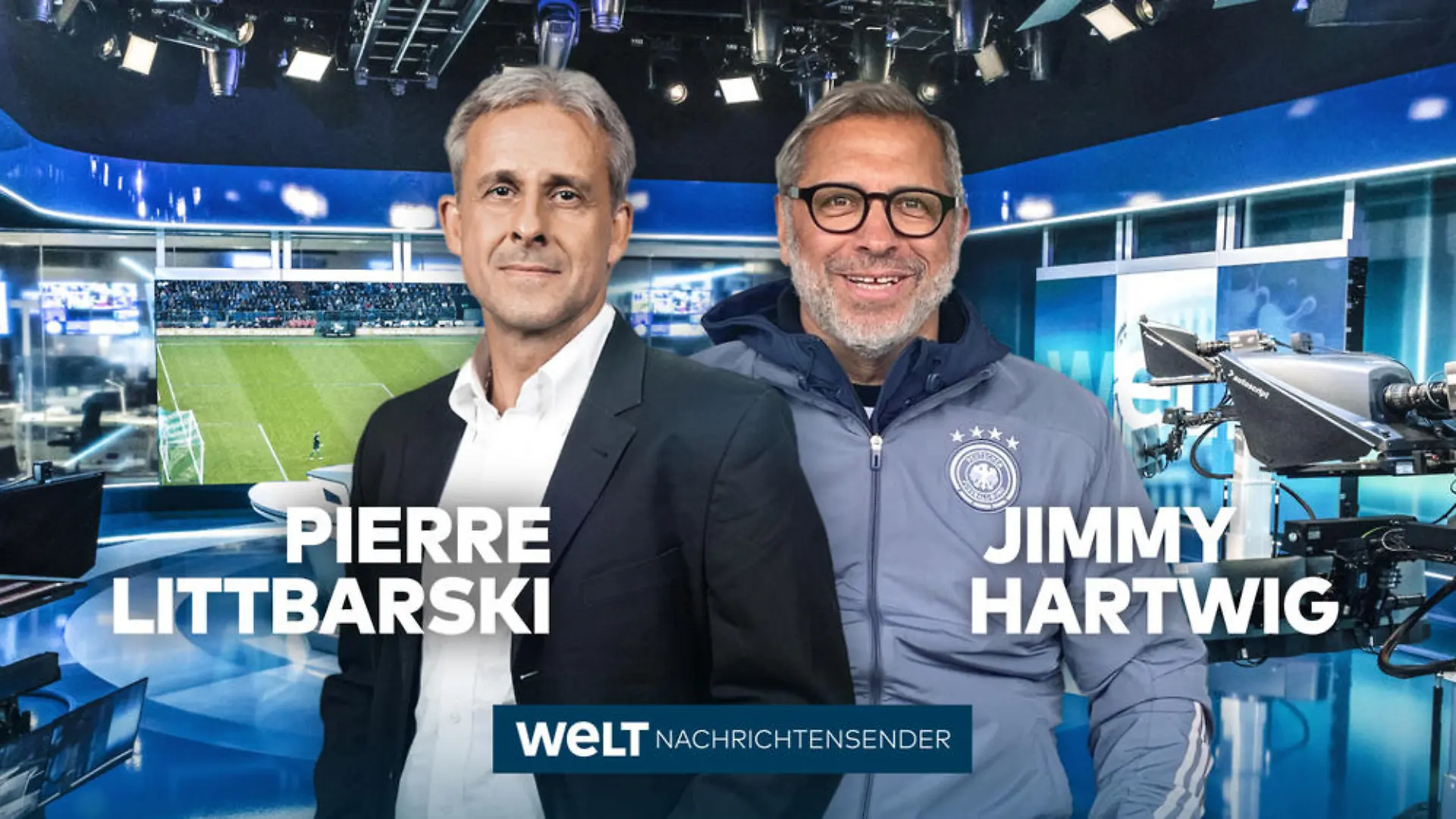 Auch Jimmy Hartwig und Pierre Littbarski kommentieren die Fußball-EM