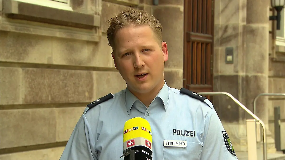 Polizeisprecher Pascal Schwarz-Pettinato