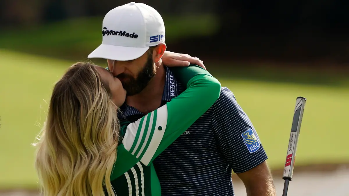 Dustin Johnson und Paulina Gretzky