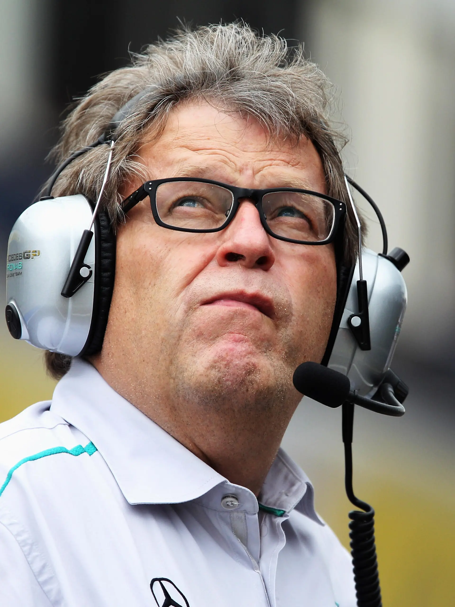 FILE - DECEMBER 13, 2012:  Norbert Haug is to step down as Head of Mercedes Motorsport after 22 years, a desicion made in "mutual agreement" with the company. BUDAPEST, HUNGARY - JULY 30:  Mercedes Motorsport boss Norbert Haug is seen during qualifying for the Hungarian Formula One Grand Prix at the Hungaroring on July 30, 2011 in Budapest, Hungary.  (Photo by Mark Thompson/Getty Images)