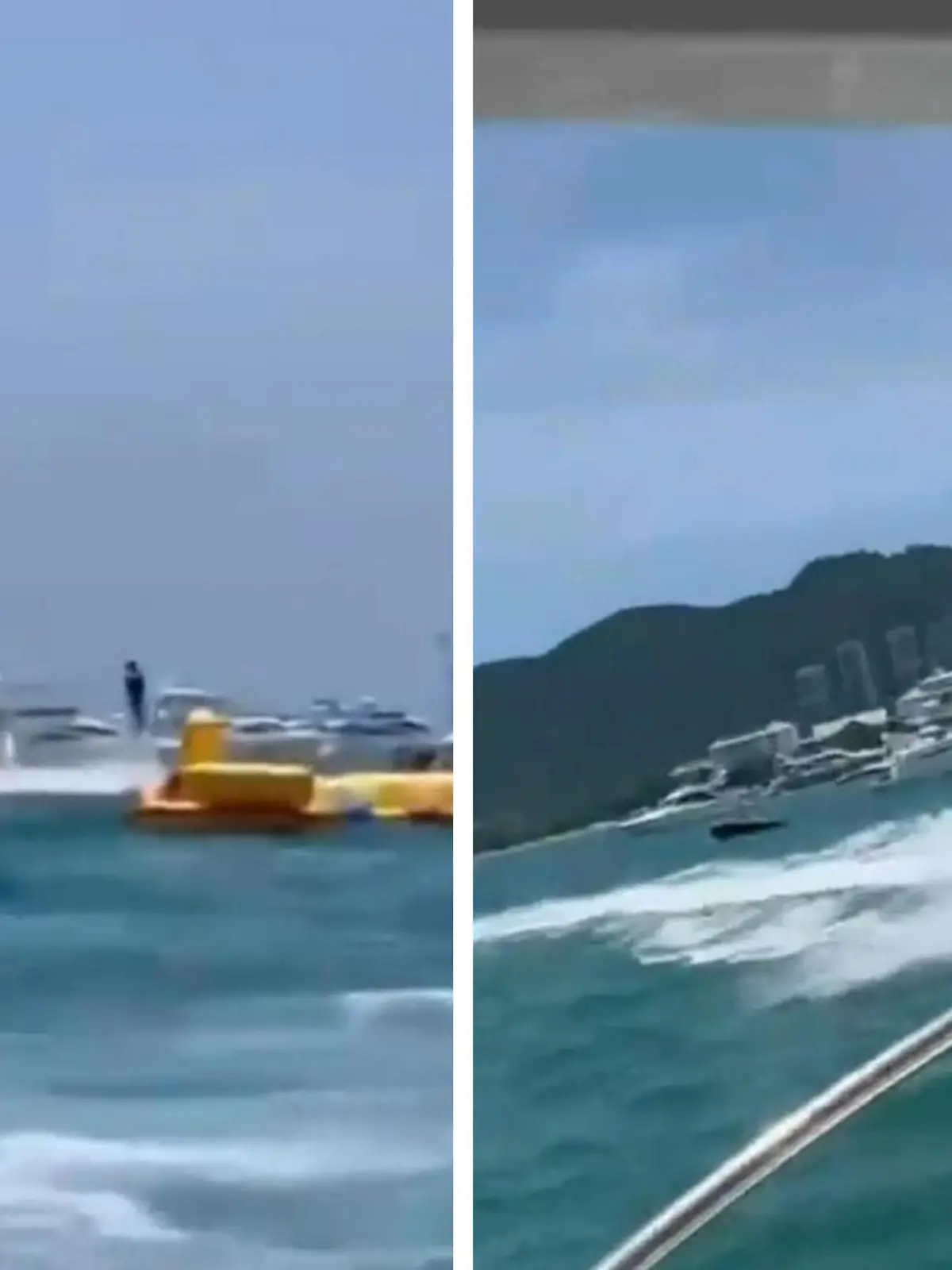 Dieses herrenlose Speedboat sorgte in einem chinesischen Yachthafen für Angst und Schrecken! Vor der Küste der südchinesischen Insel Hainan kam es zu einem skurrilen Unfall, bei dem ein Motorboot mehrere Yachten rammte.