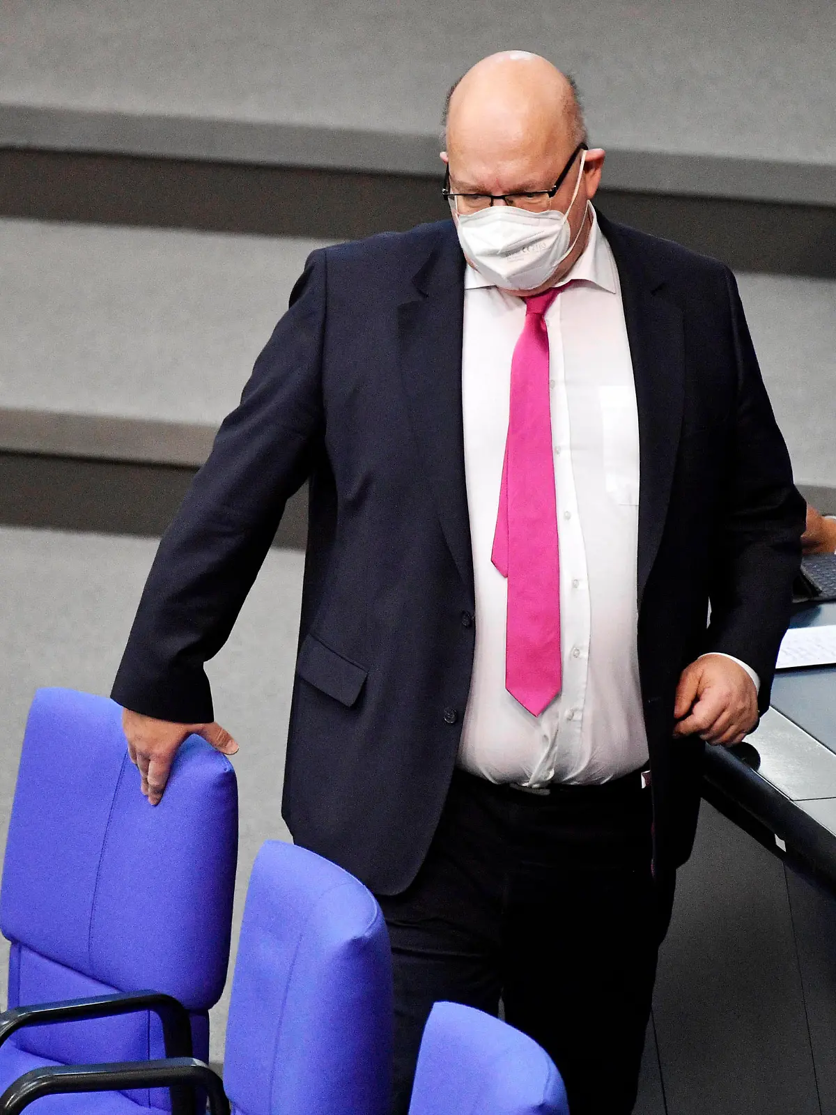Peter Altmaier in der 231. Sitzung des Deutschen Bundestages im Reichstagsgebäude. Berlin, 21.05.2021 *** Peter Altmaier at the 231 session of the German Bundestag in the Reichstag building Berlin, 21 05 2021 Foto:xF.xKernx/xFuturexImage 
