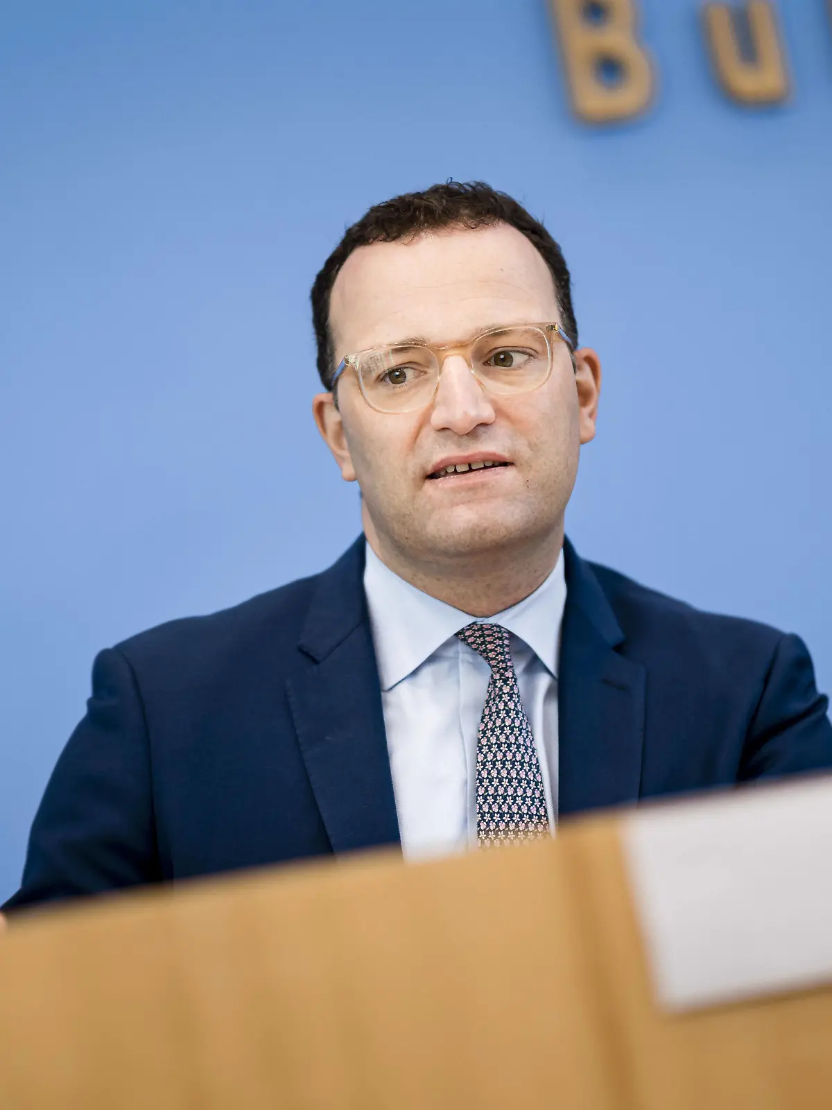  Bundesgesundheitsminister Jens Spahn, CDU aufgenommen im Rahmen einer Pressekonferenz zur Aktuelle Corona-Lage in Deutschland in der Bundespressekonferenz in Berlin. 01.06.2021. Berlin Deutschland *** Federal Minister of Health Jens Spahn, CDU recorded during a press conference on the Current Corona Situation in Germany at the Federal Press Conference in Berlin 01 06 2021 Berlin Germany Copyright: xFelixxZahn/photothek.netx