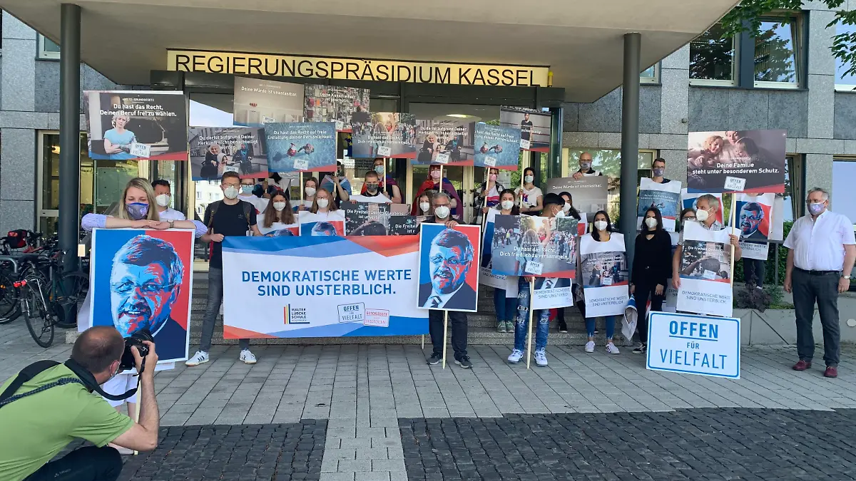 Schüler der Walter-Lübcke-Schule in Wolfhagen