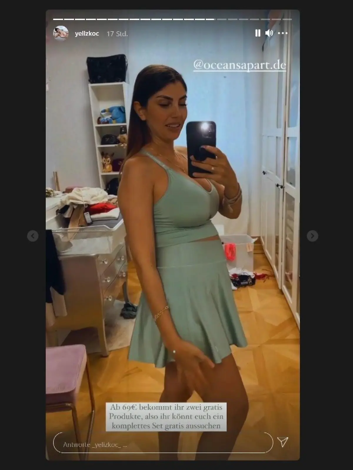 Yeliz Koc gibt Babybauch-Update