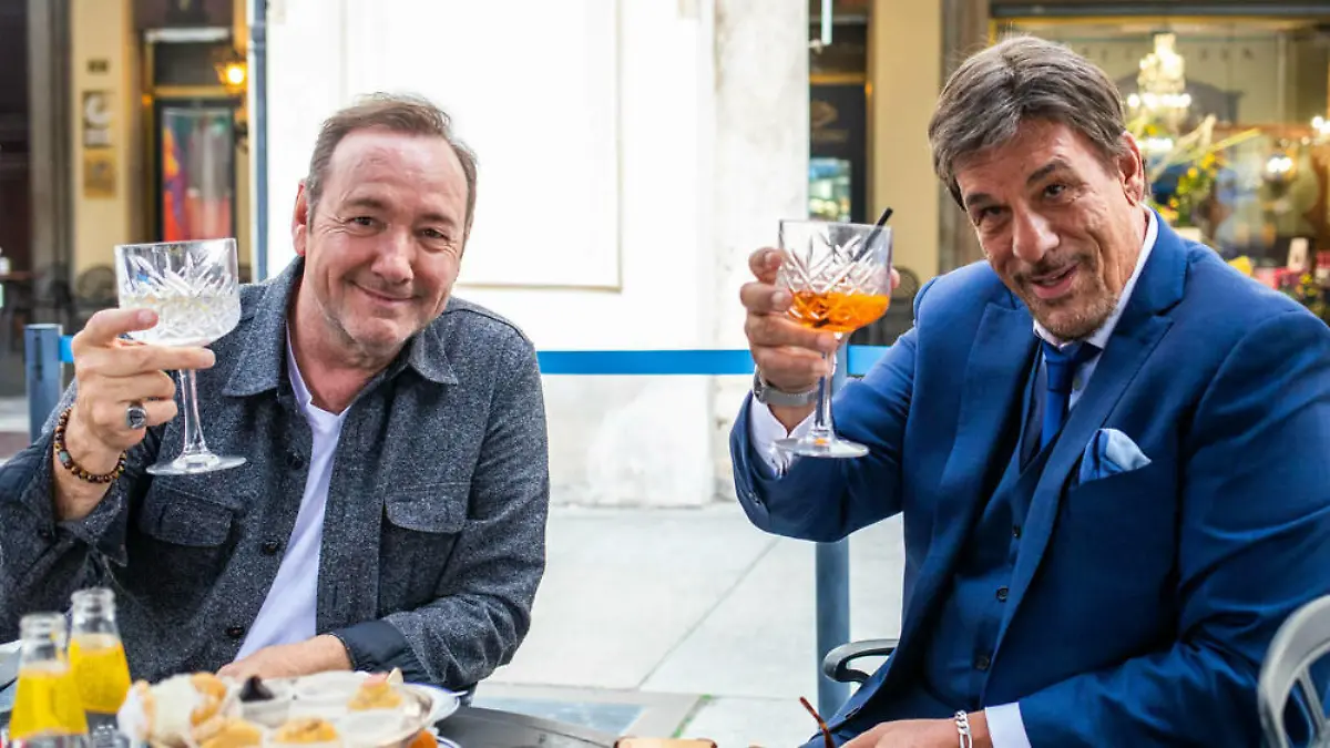 Kevin Spacey bei Dreharbeiten in Italien gesichtet