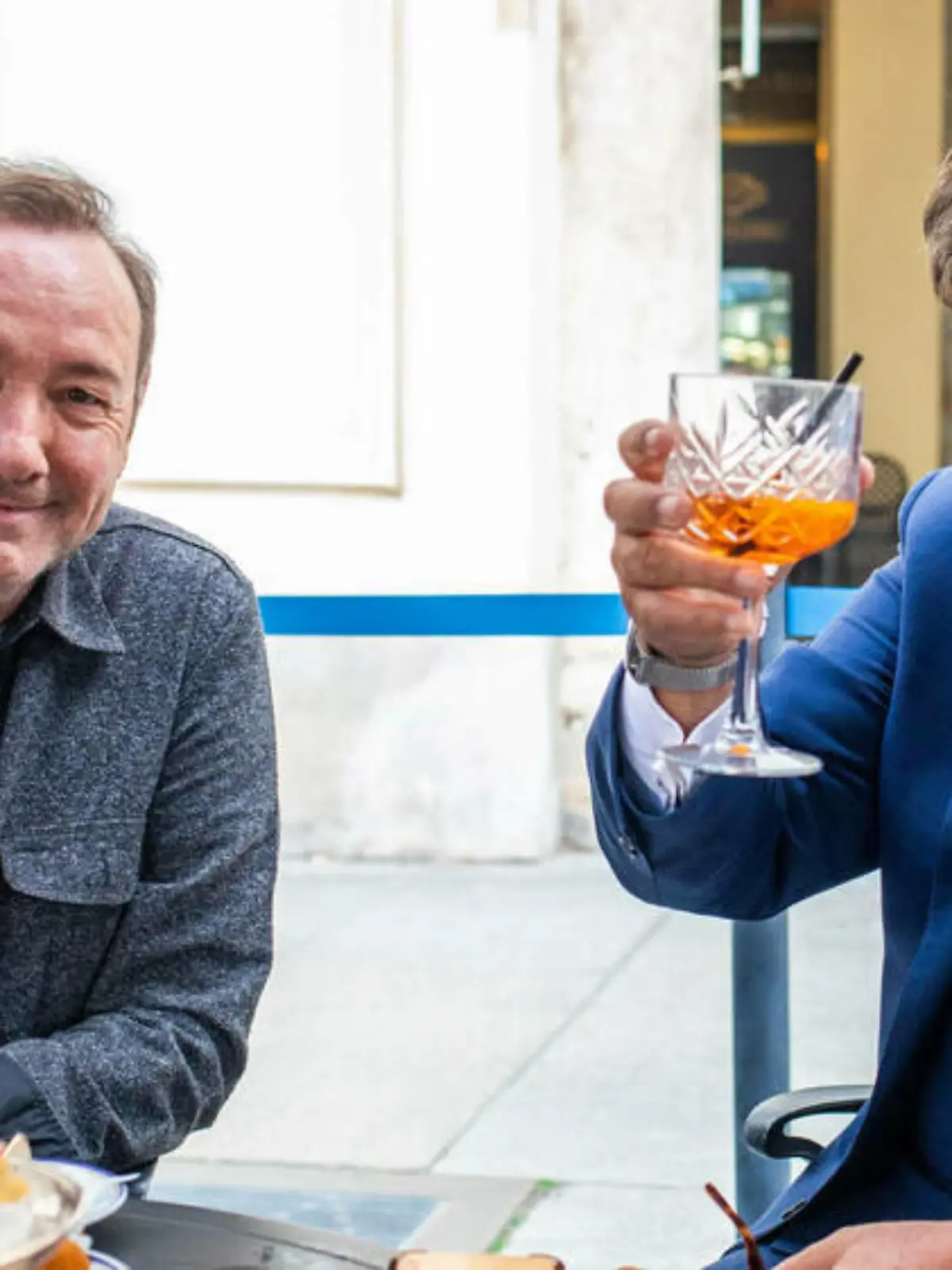 Kevin Spacey bei Dreharbeiten in Italien gesichtet