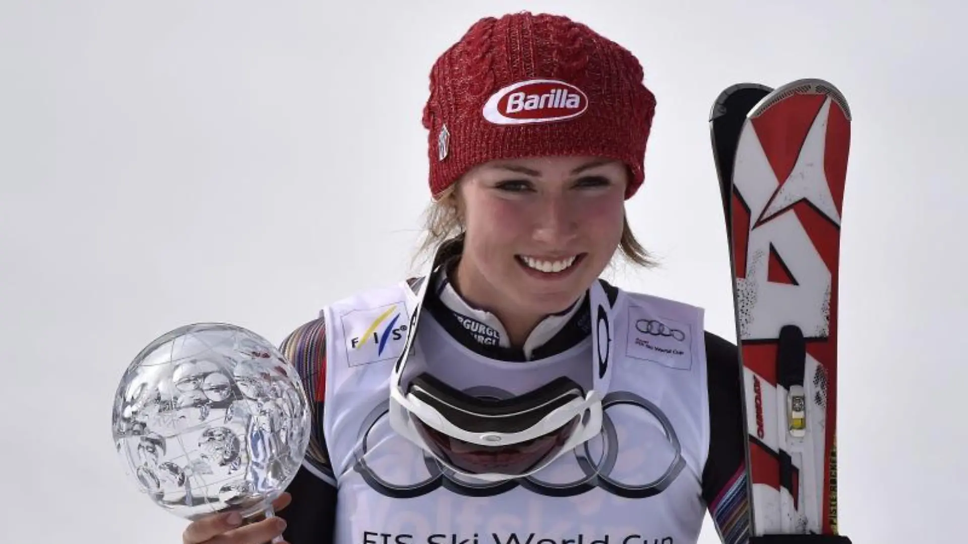 Mikaela Shiffrin hat auch den letzten Slalom der Saison gewonnen. Foto: Peter Schneider