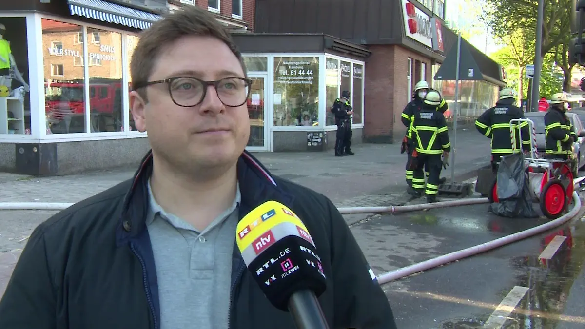 Augenzeuge André Kuhnert im RTL Nord-Interview.