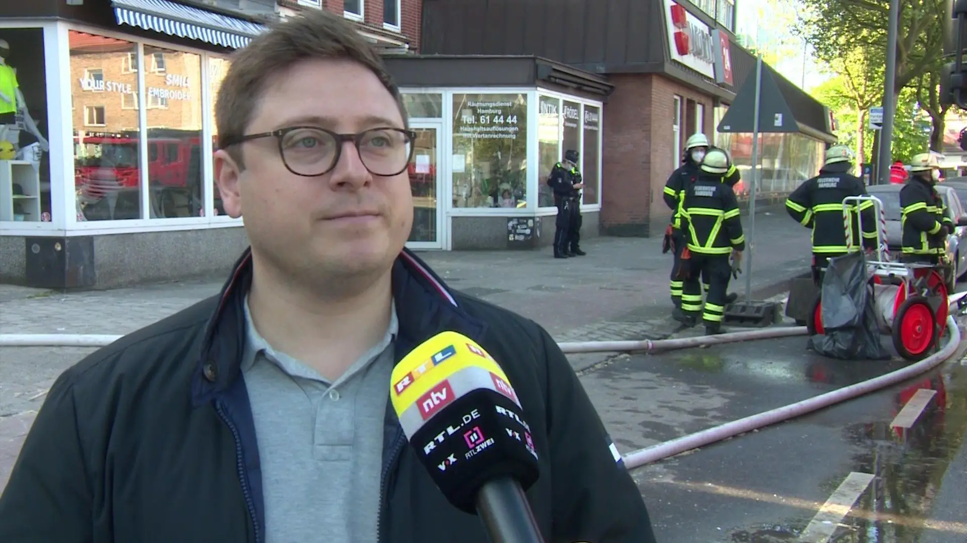 Augenzeuge André Kuhnert im RTL Nord-Interview.