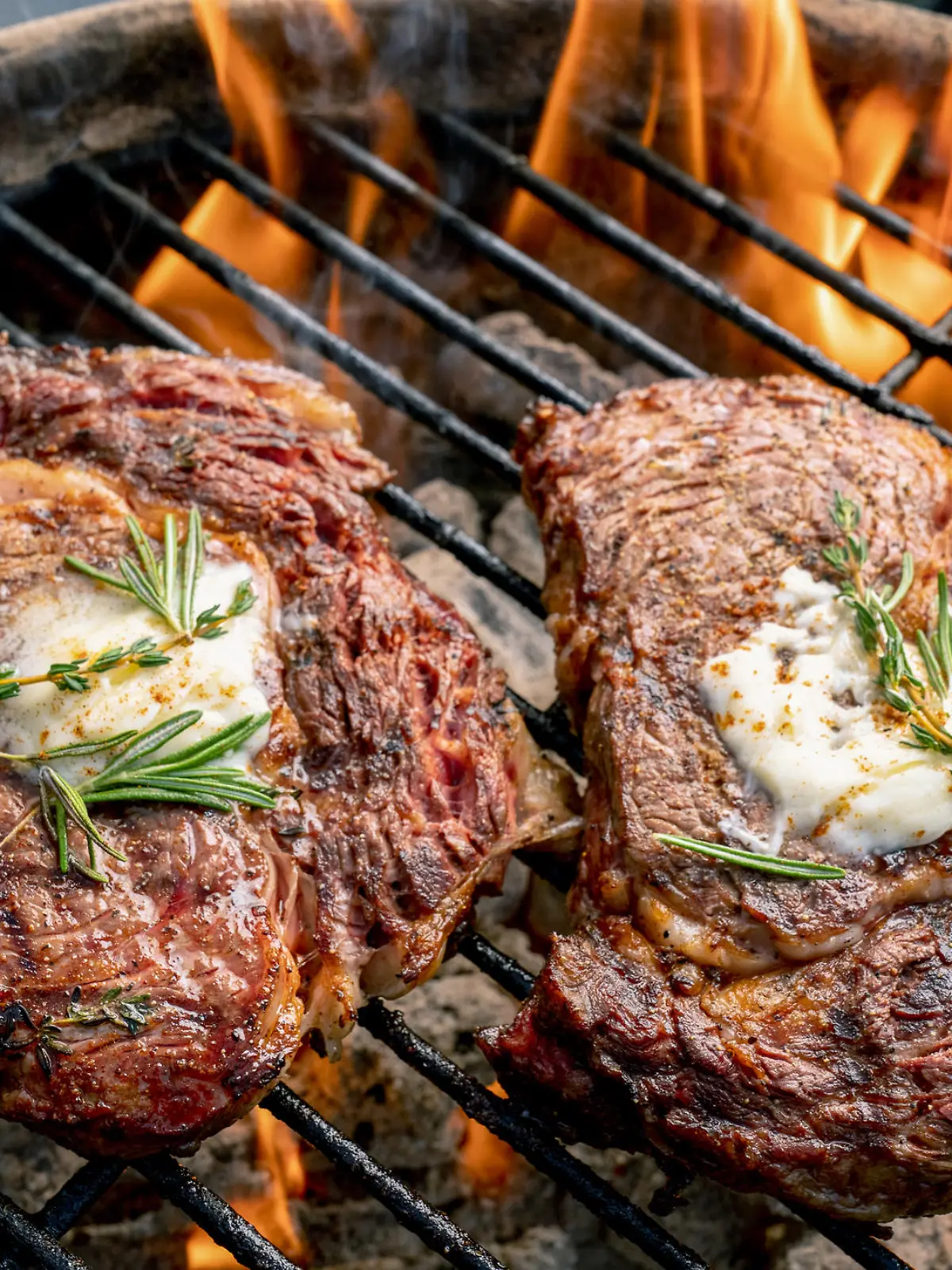 Steaks auf dem Grill