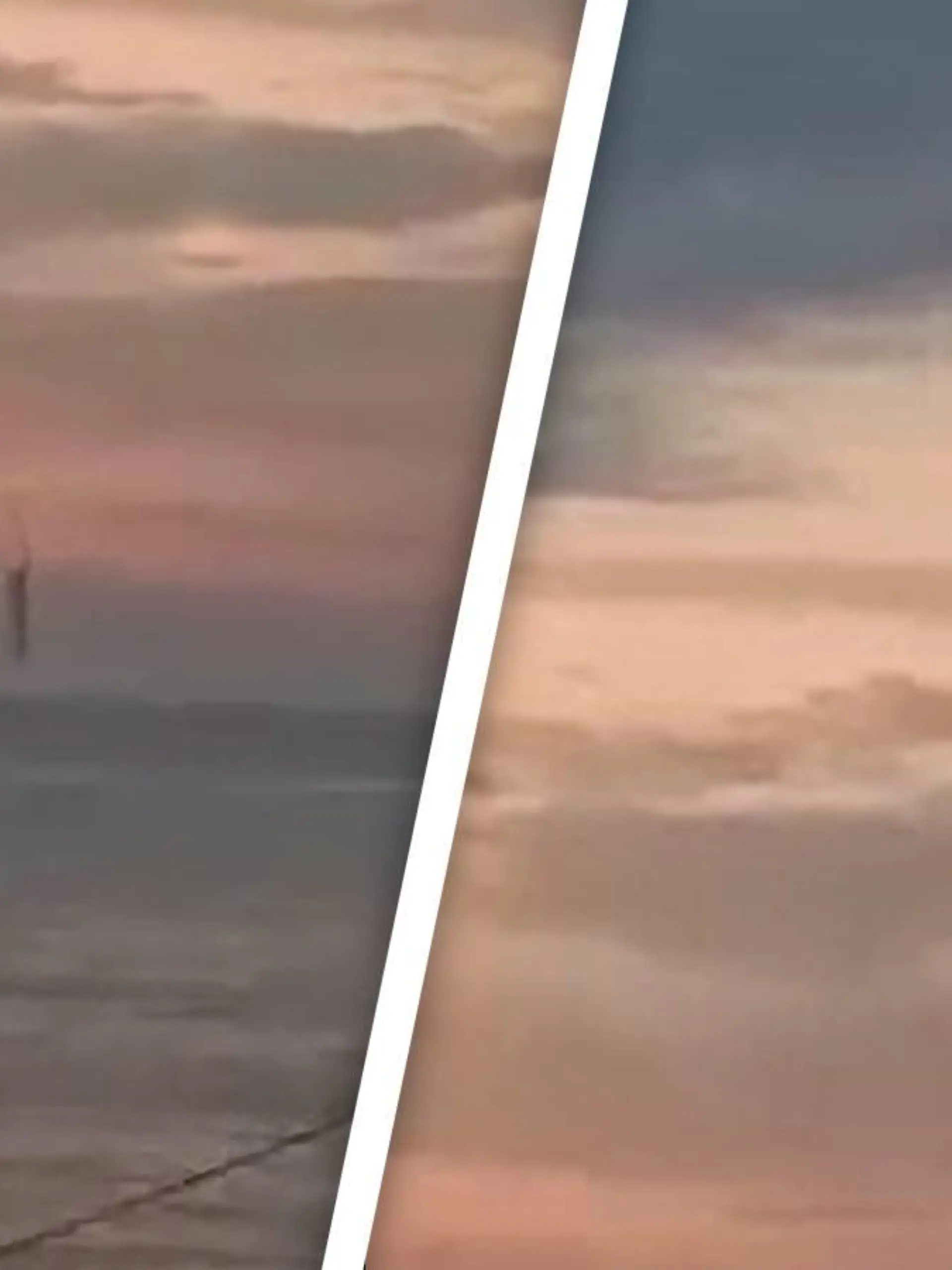 Ein unbekanntes Flugobjekt stürzt vor der Küste Indonesiens vom Himmel.