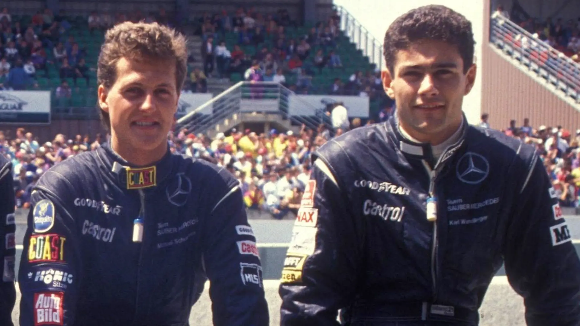 Michael Schumacher und Karl Wendlinger