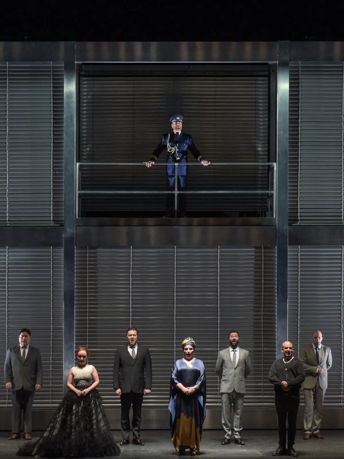 Agrippina in der Staatsoper in Hamburg.