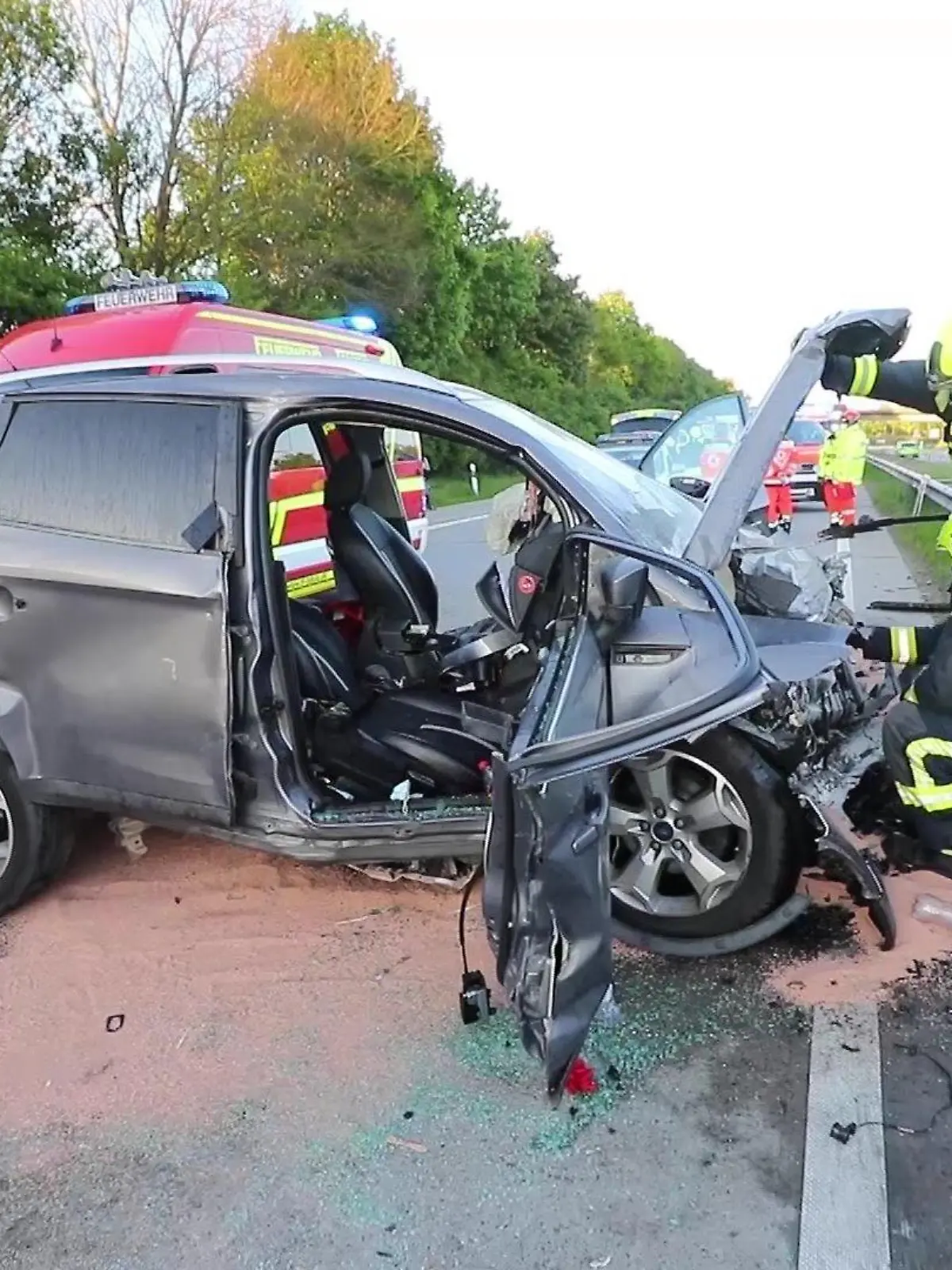 Geisterfahrer tötet zwei Menschen auf der A 24 bei Roseburg
