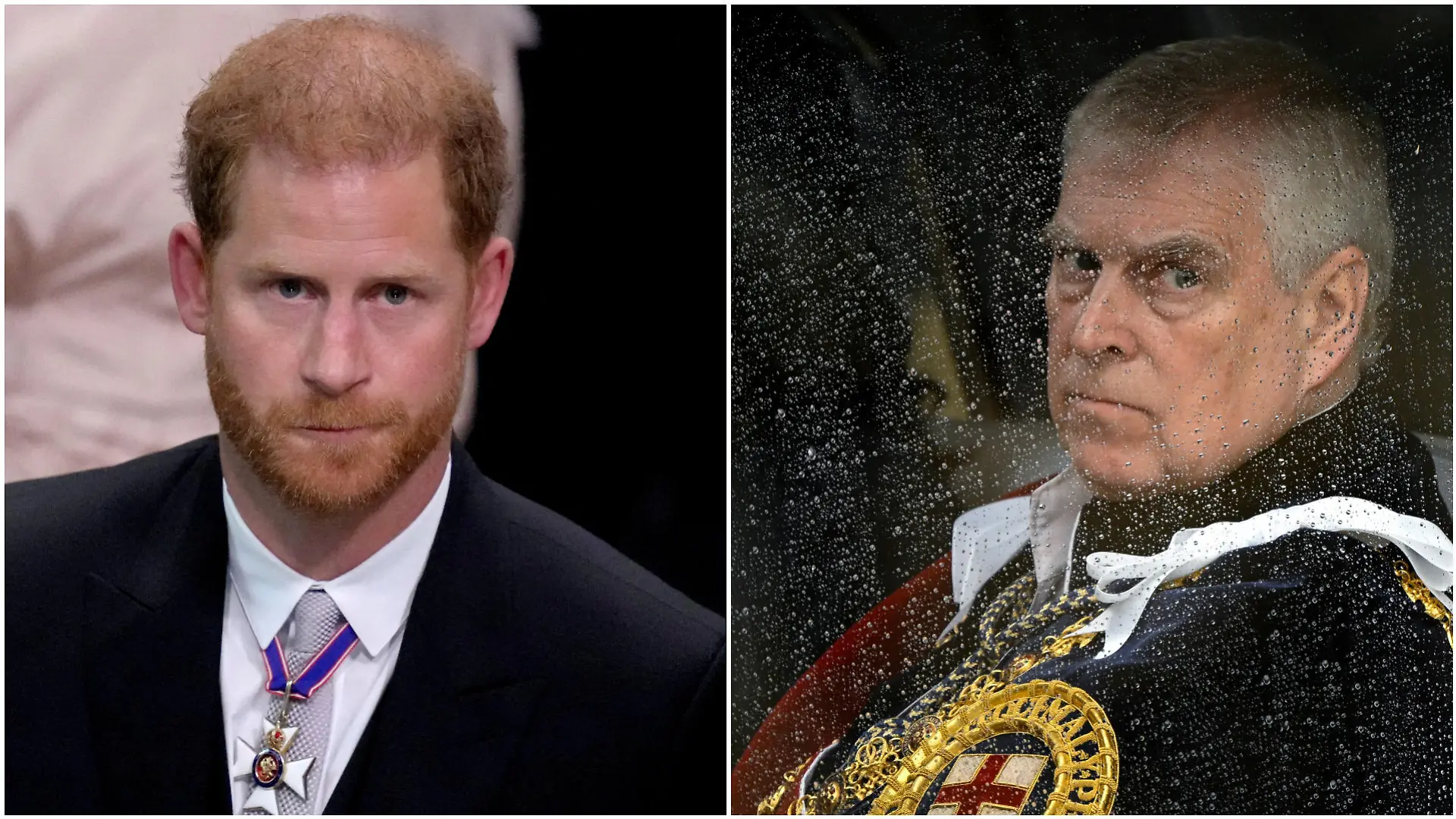 Prinz Harry und Prinz Andrew durften nicht mit auf den Balkon.