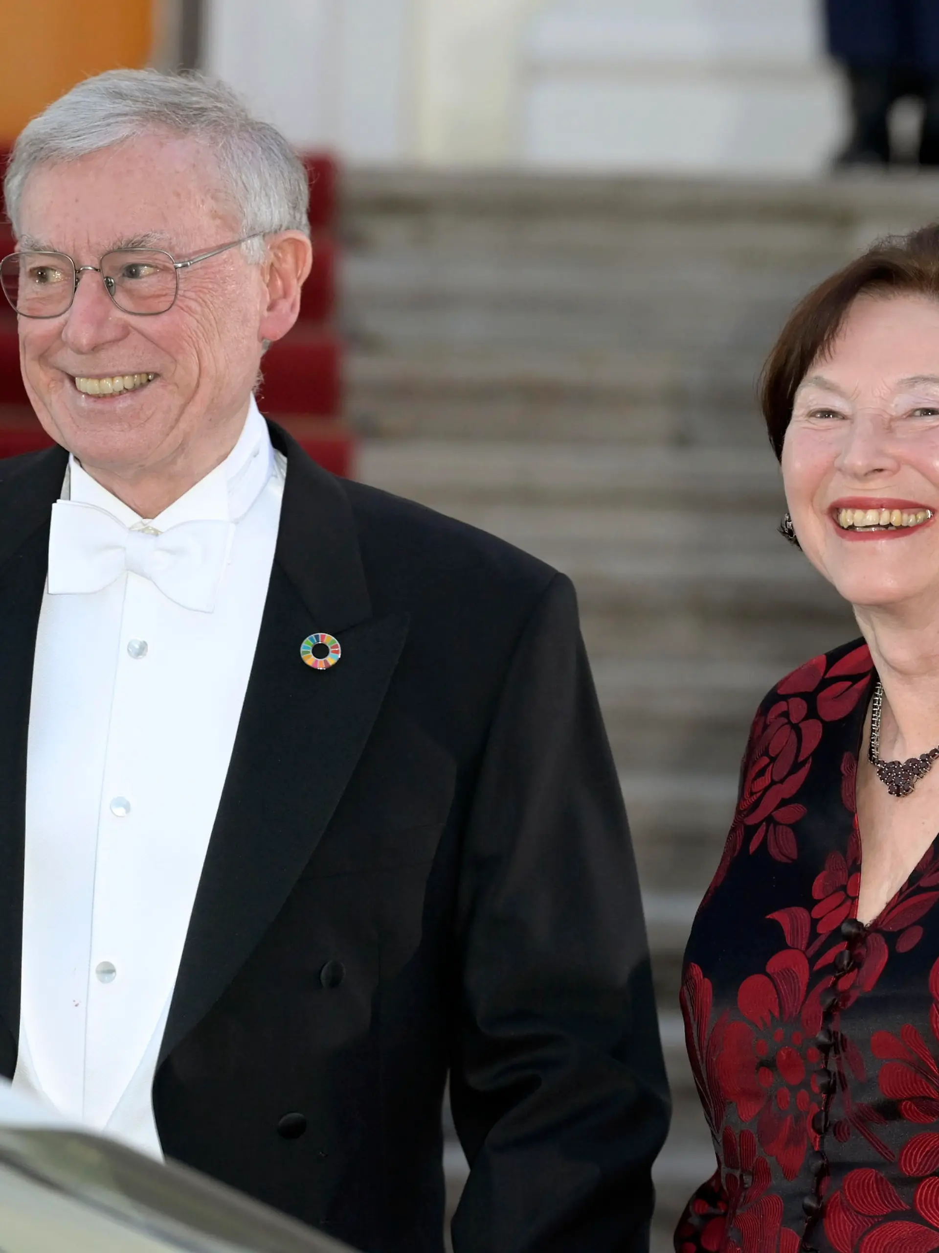 Horst Köhler mit Ehefrau Eva Luise Köhler bei der Ankunft zum Staatsbankett beim Bundespräsidenten anlässlich des Staatsbesuchs von König Charles III. und Königin-Gemahlin Camilla im Schloss Bellevue. Berlin, 29.03.2023
/ 290323
*** Royal Visit - Day 1: State banquet defilee at Schloss Bellevue , Berlin, Germany - 29 Mar 2023 ***
/ 290323
*** Royal Visit - Day 1: State banquet defilee at Schloss Bellevue , Berlin, Germany - 29 Mar 2023 ***