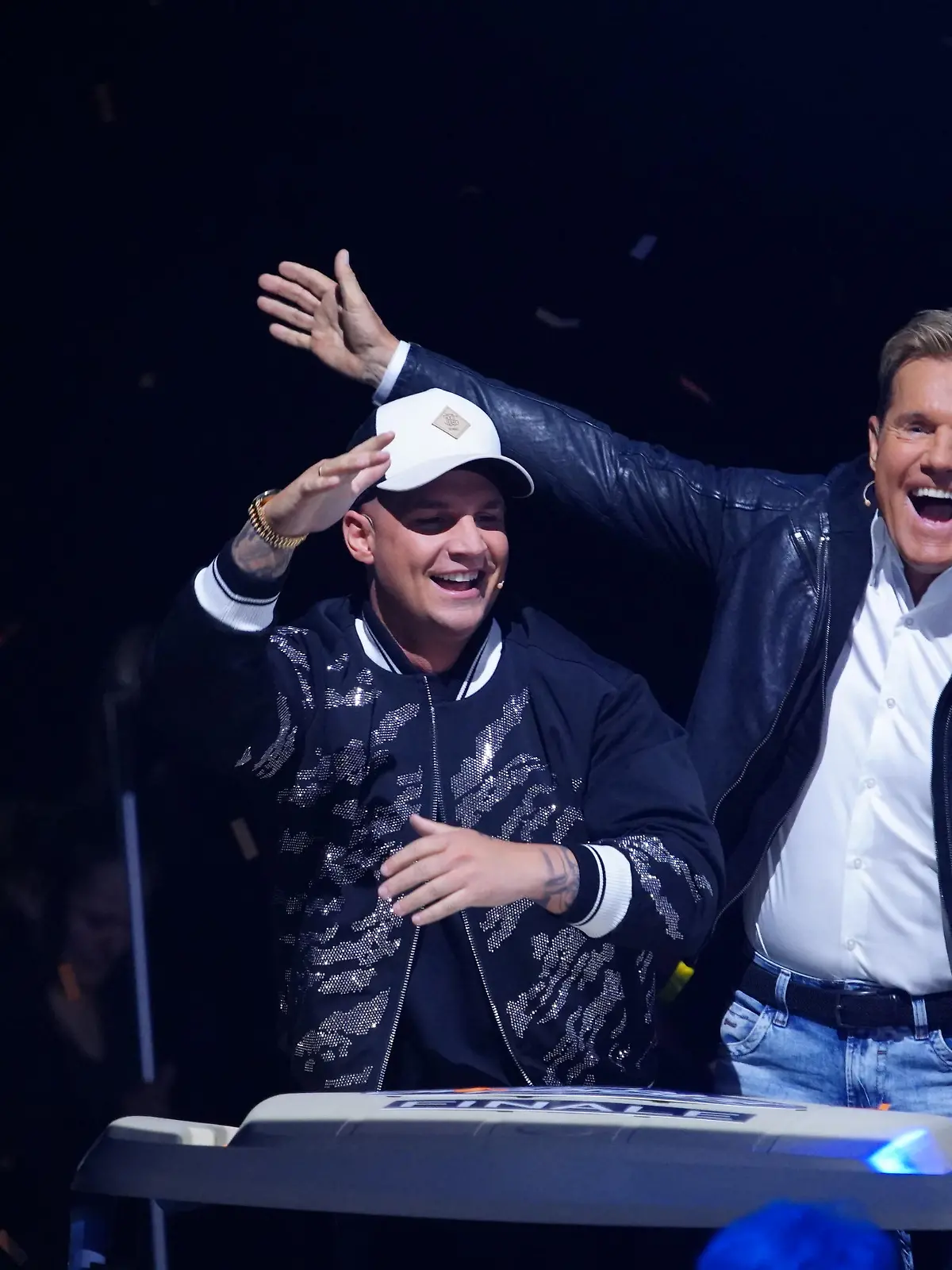 Deutschland sucht den Superstar  Das große Finale: Die Jurymitglieder Dieter Bohlen (r.) und Pietro Lombardi.