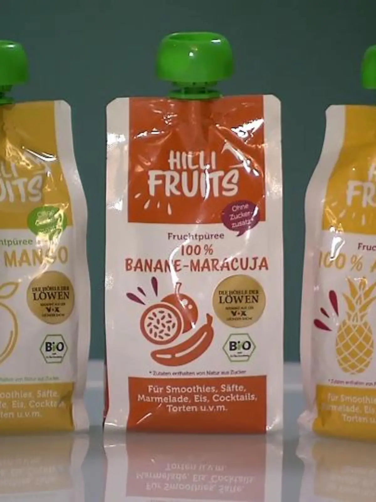 "100 % Fruchtgenuss" verspricht das Fruchtpüree "Hilli Fruits" aus der Höhle der Löwen. Ist es wirklich so lecker? Und kann es frisches Obst auch im Hinblick auf die Vitamine ersetzen? Wir machen den Test!