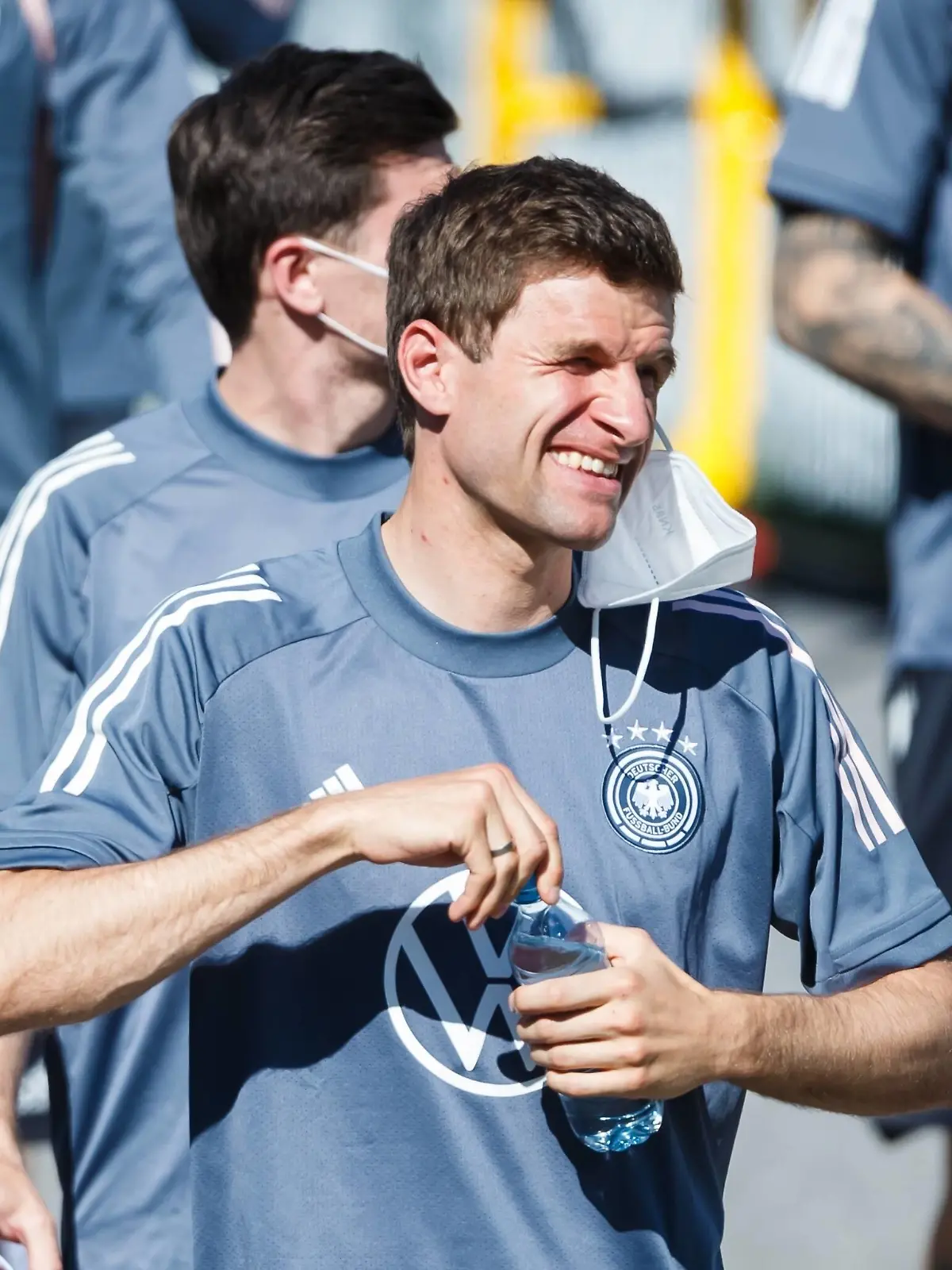 Thomas Mueller Deutschland, 1.Training, Trainingslager Seefeld, Deutsche Nationalmannschaft, Fussball, 28.05.2021 DFB regulations prohibit any use of photographs as image sequences and/or quasi-video. 1.Training, Trainingslager Seefeld, Deutsche Nationalmannschaft, Fussball, 28.05.2021 *** Thomas Mueller Germany , 1 Training, Training Camp Seefeld, German National Team, Football, 28 05 2021 DFB regulations prohibit any use of photographs as image sequences and or quasi video 1 Training, Training Camp Seefeld, German National Team, Football, 28 05 2021 Copyright: xNeisx/Eibner-Pressefotox EP_ans 