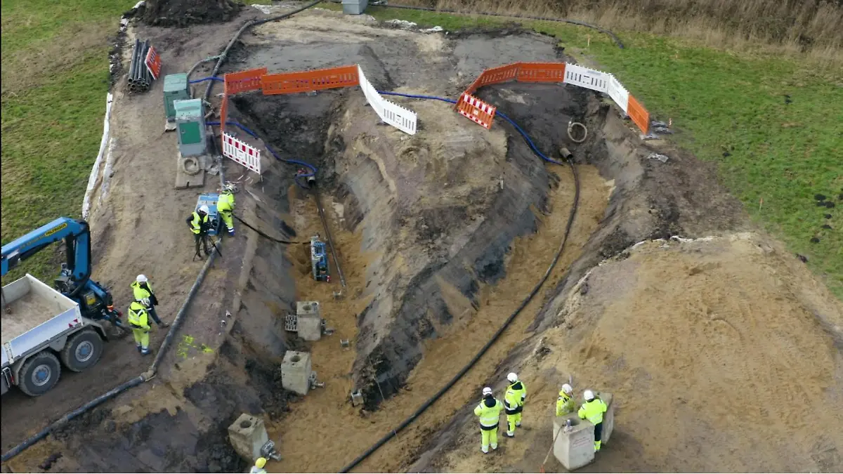 Verlegung der Stromkabel in Schleswig-Holstein