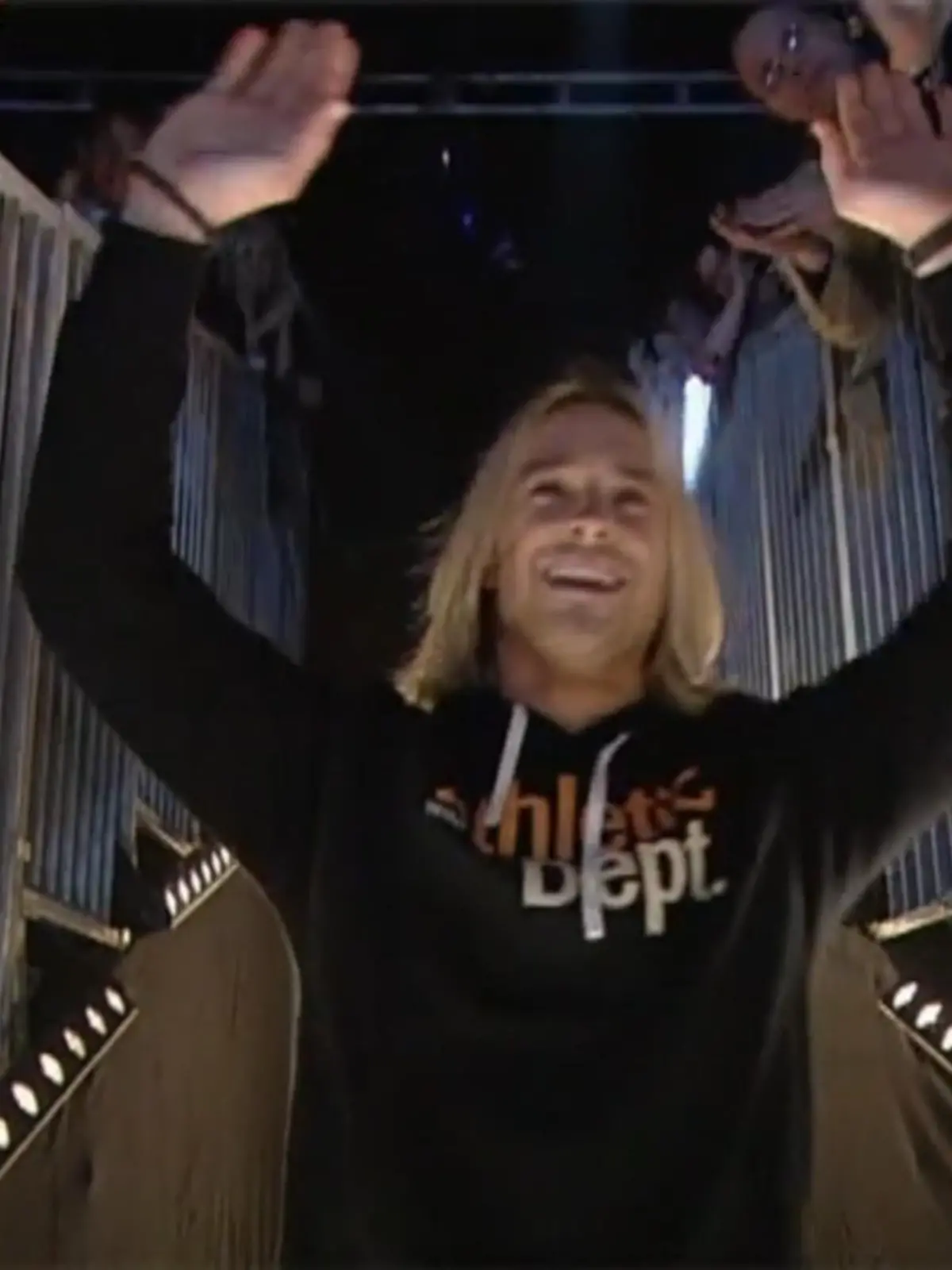 Sascha nach seinem Gewinn bei "Big Brother"
