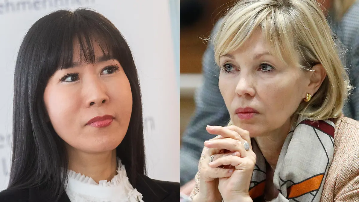 Soyeon Schröder-Kim und Doris Schröder-Köpf streiten wegen einer Statue.