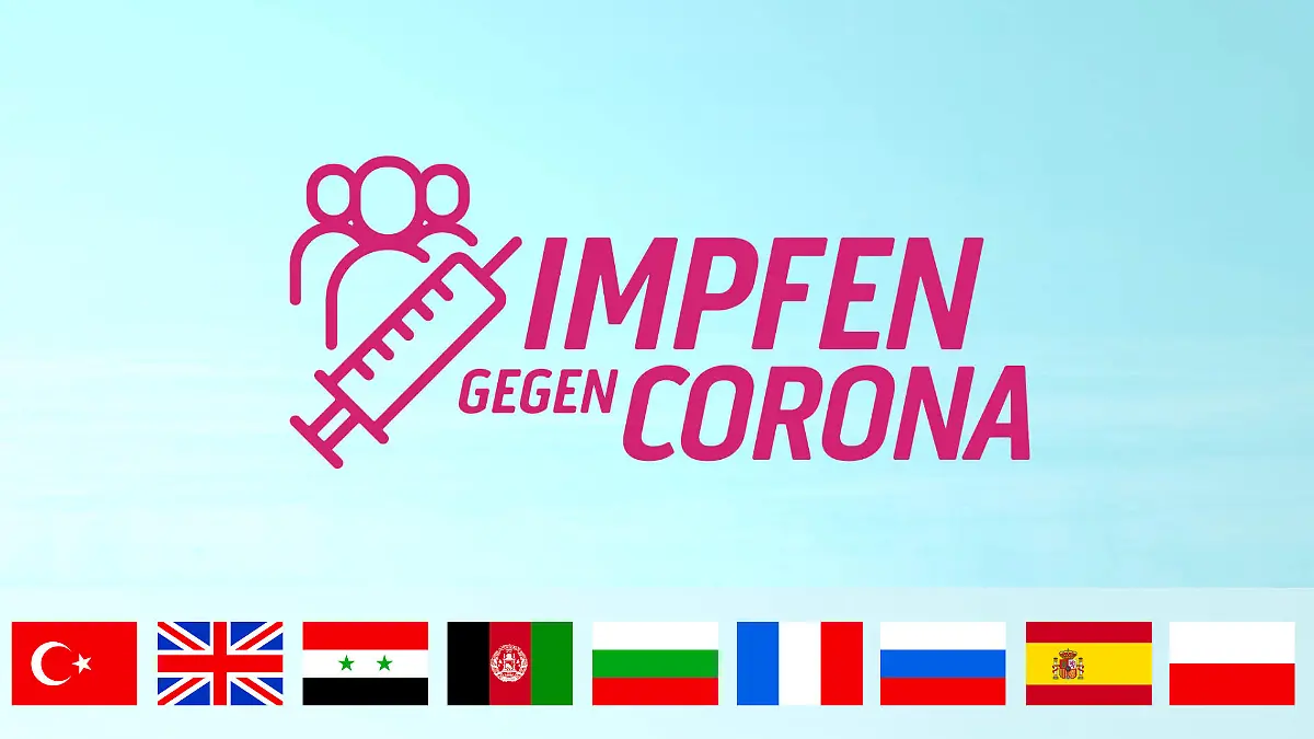 Die gemeinsame, bundesweite Initiative "Impfen gegen Corona" von RTL, Stern & Co. liefert geballte Infos rund um die wichtigsten Impf-Fragen in elf Sprachen.